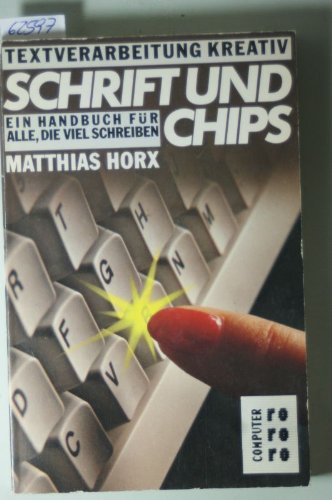 Schrift und Chips Buchcover